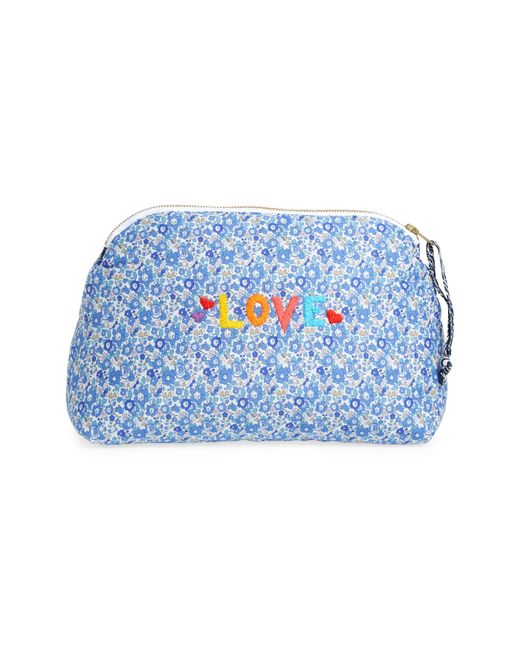 Call it By Your Name Blue X Liberty London Cosmetics Bag