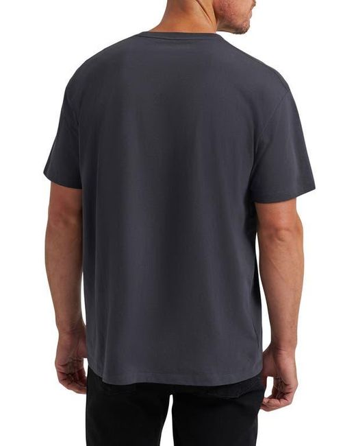 Wrangler Black X Coors Embroidered Logo T-Shirt for men