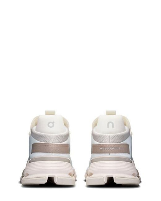 On Shoes White Cloudnova 2 Training Sneaker for men