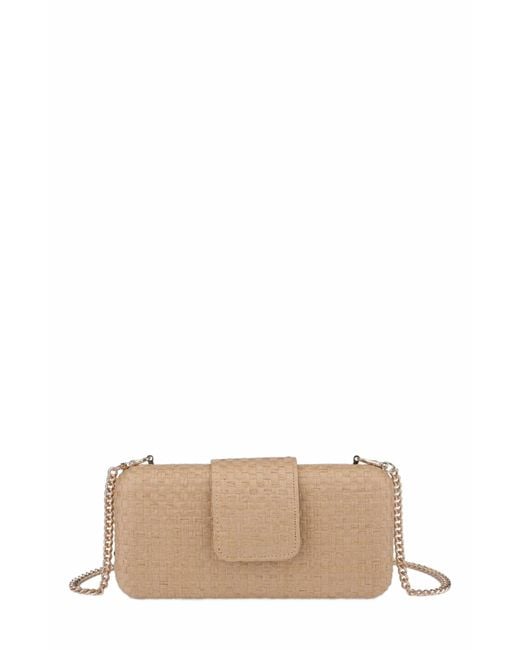 Moda Luxe Natural Sylvi Evening Bag