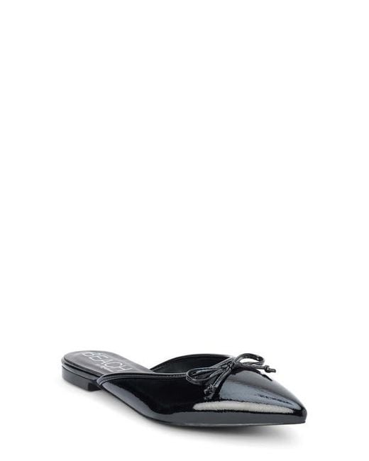 Matisse White Reggie Pointed Toe Mule