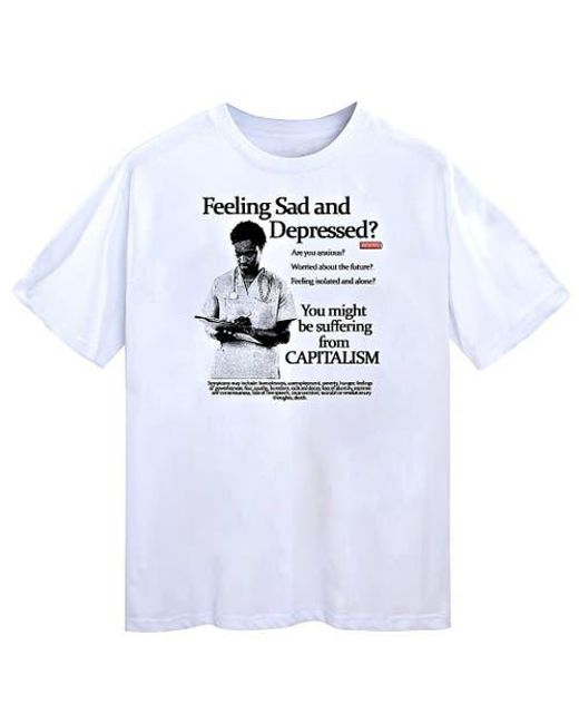 VERYRARE White Capitalism Tee for men