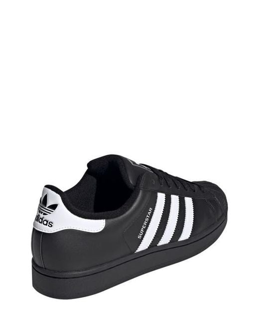 Adidas Black Superstar Sneaker