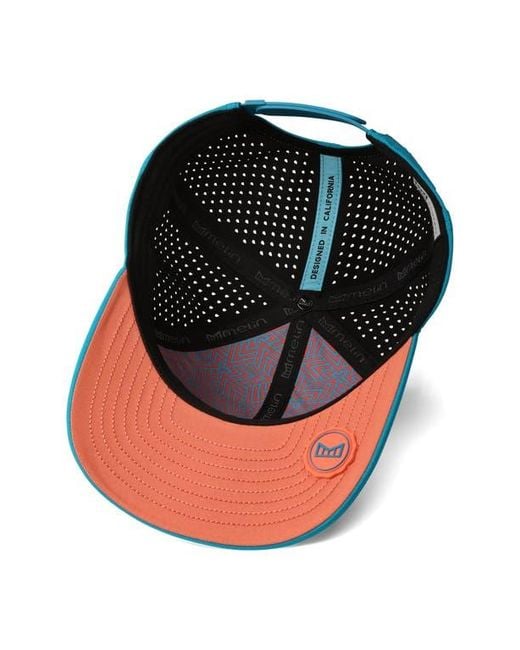 Melin Blue Hydro Compass Snapback Cap for men