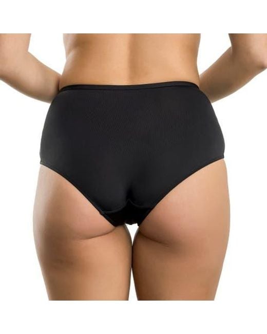 Parfait Black Charlene High Waist Brief