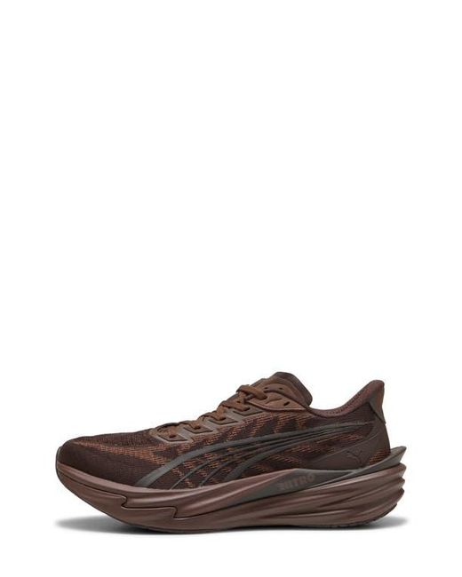 PUMA Brown Deviate Nitro 4 Running Shoe for men