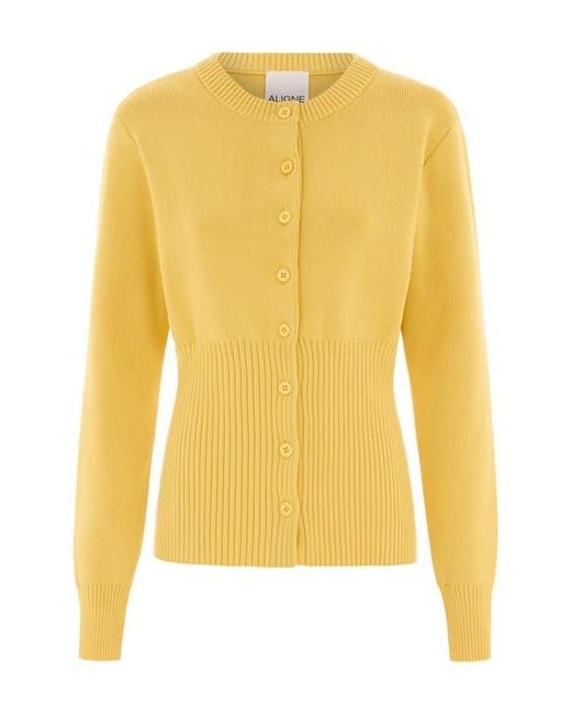 ALIGNE Yellow Ruby Cardigan