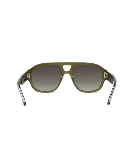 Givenchy Gray Day 55Mm Gradient Pilot Sunglasses