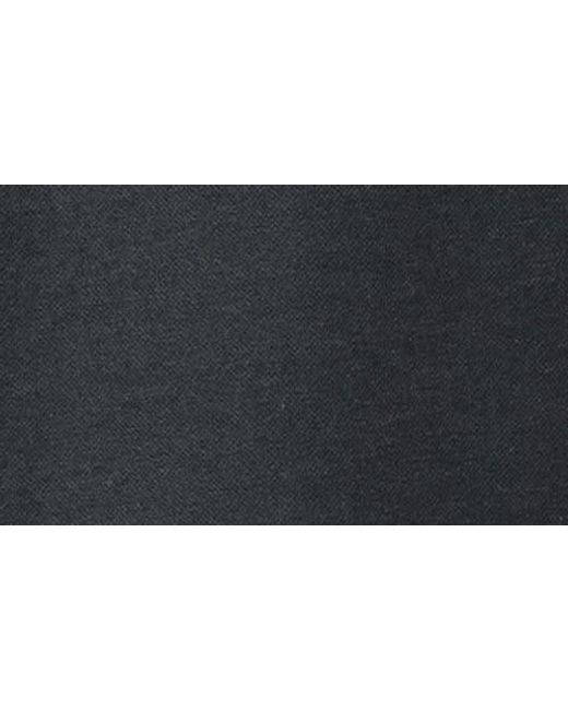 Travis Mathew Black State Of The Art 2.0 Chest Stripe Polo for men