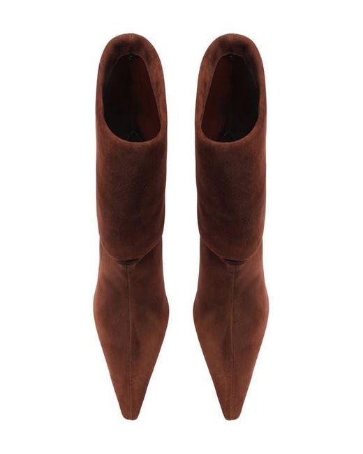 SCHUTZ SHOES Brown Rudy Stiletto Boot