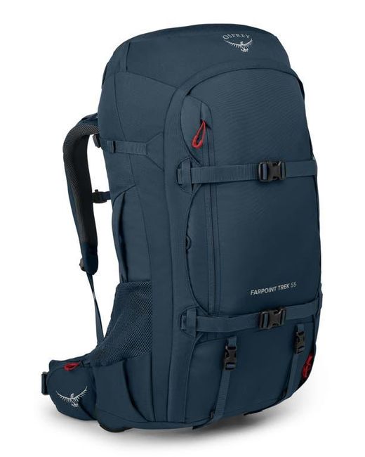Osprey Farpoint Trek 55-Liter Backpack Luggage in Blue | Lyst