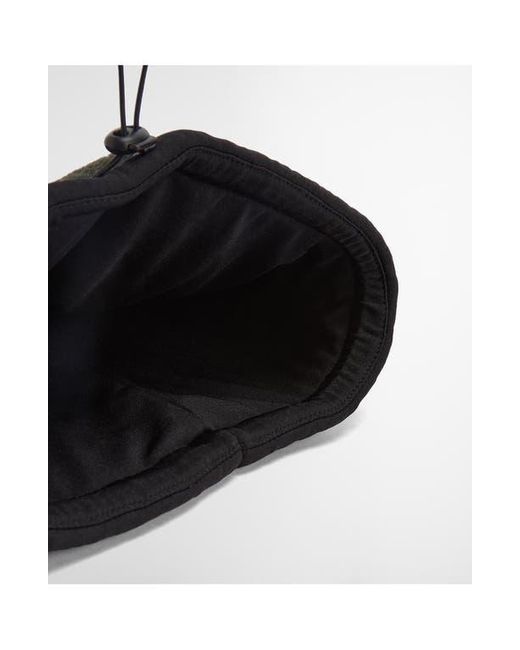 Barbour Black Field Tartan Fleece Snood for men