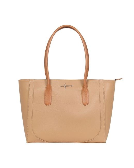 Luis Steven Brown Medium Tote Pro