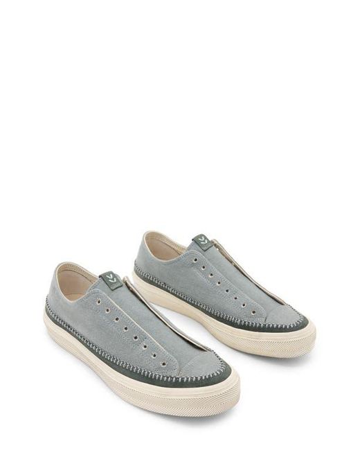 John Varvatos Gray Vulc Espa Laceless Low Top Sneaker for men