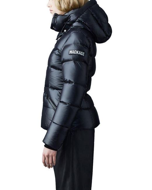 Mackage Black Madalyn Down Puffer Jacket