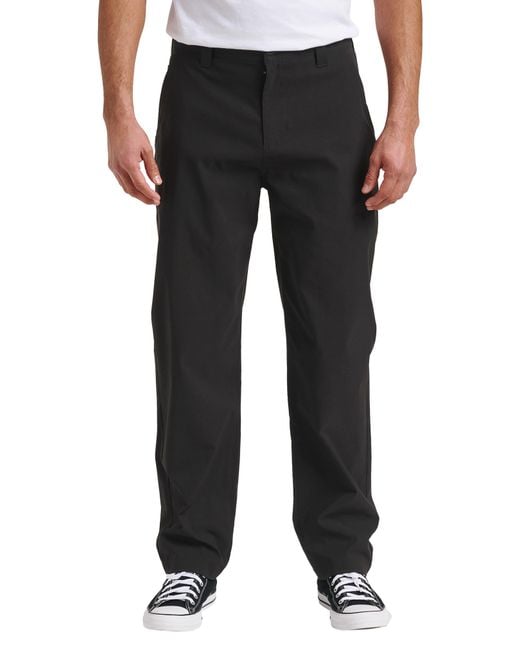 Quiksilver Black Fairway Performance Pants for men