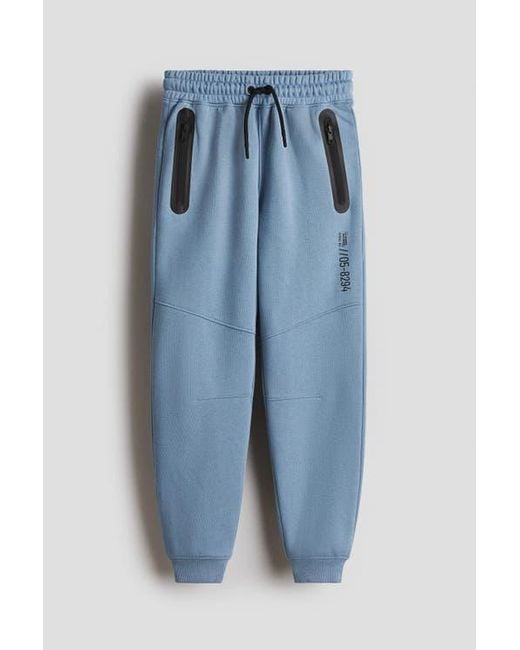H&M Blue Sweatshirt Joggers for men