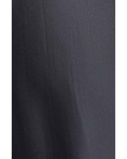Toccin Blue Nela Drawstring Flared Pants