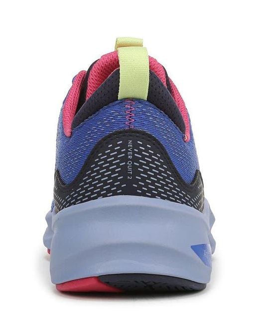 Ryka Blue Never Quit 2 Training Sneaker