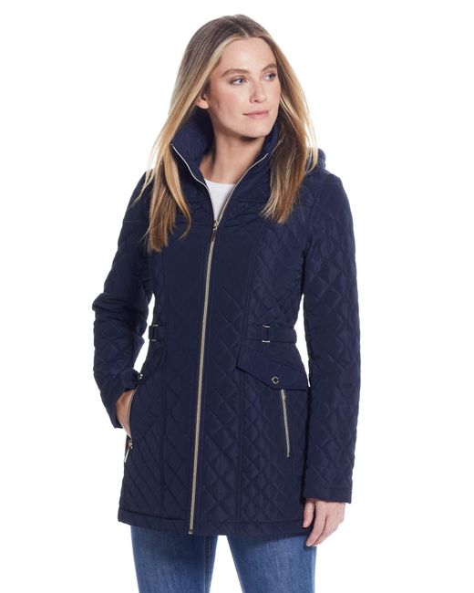 Gallery Blue Quilted Jacket