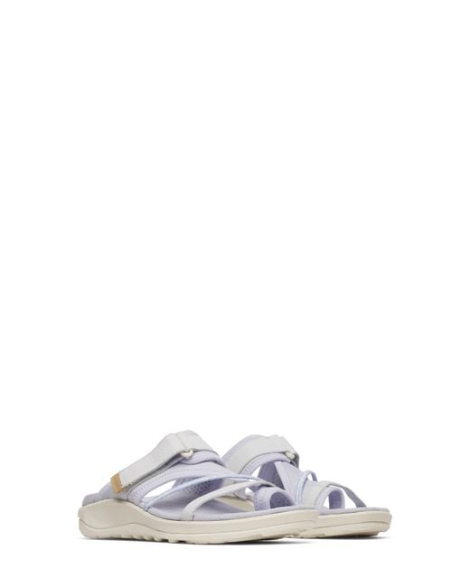 Merrell White Terran 4 Toe Loop Sandal