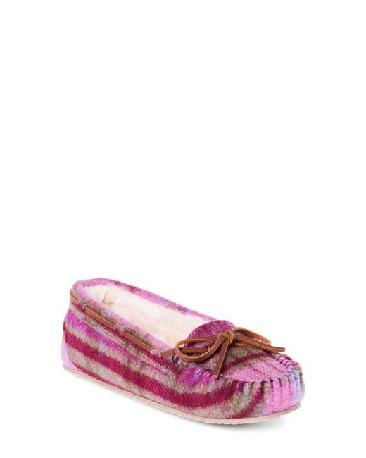 Minnetonka Pink Cally Slipper
