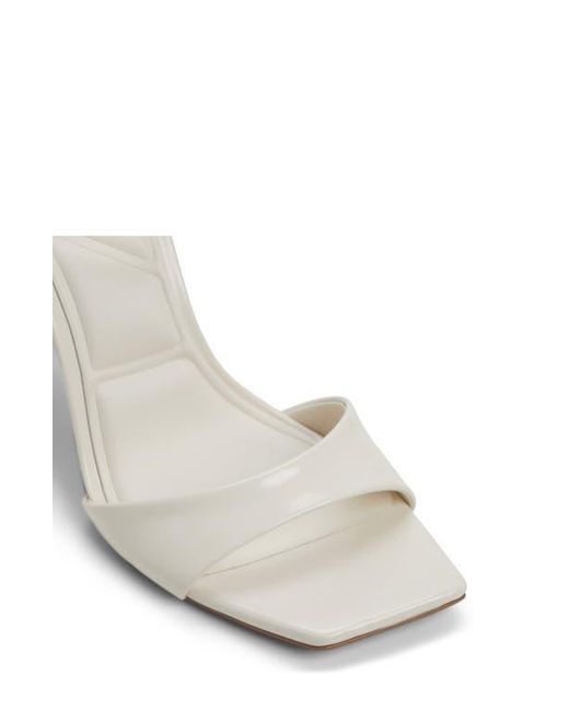 ALDO White Illustrious Ankle Strap Sandal