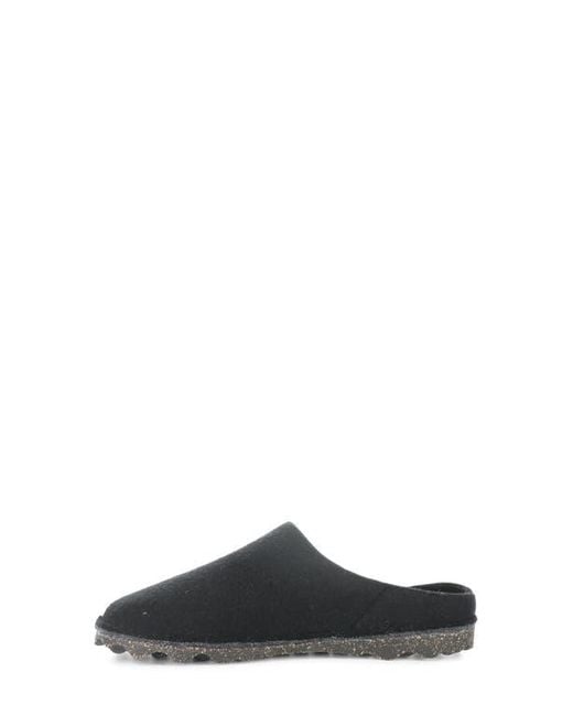 ASPORTUGUESAS Black Natura Wool Felt Mule
