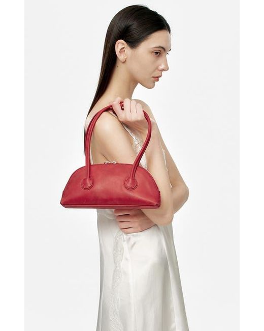 MARGE SHERWOOD Red Bessette Leather Shoulder Bag