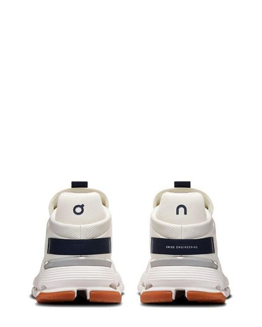 On Shoes White Cloudnova 2 Training Sneaker for men