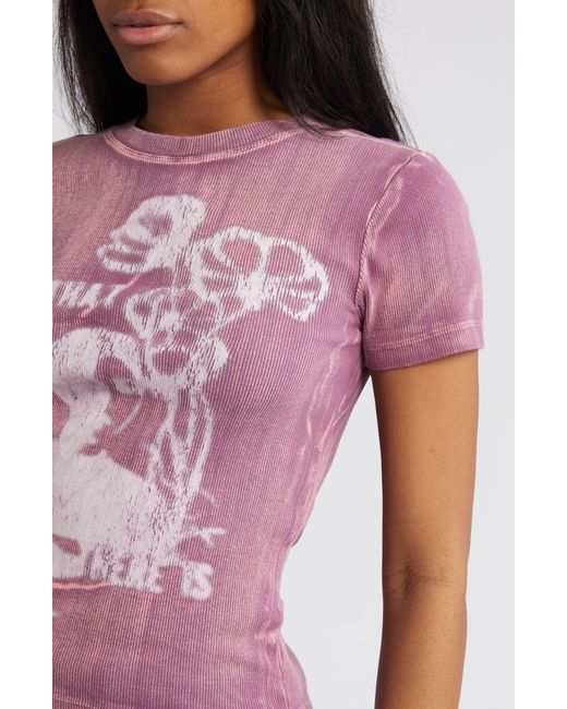 BDG Pink All That There Is Graphic Baby Tee