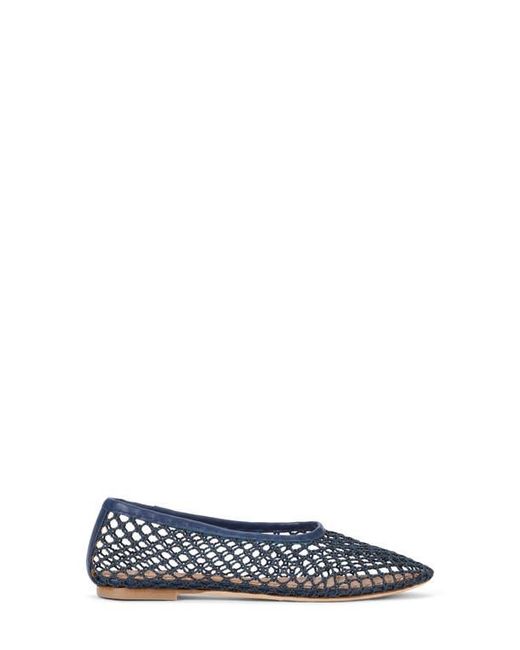 Staud Blue Alba Ballet Flat