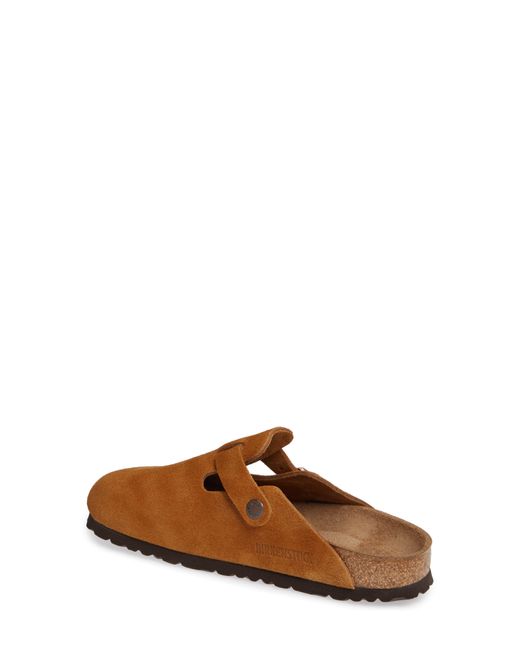 birkenstock boston soft footbed mink