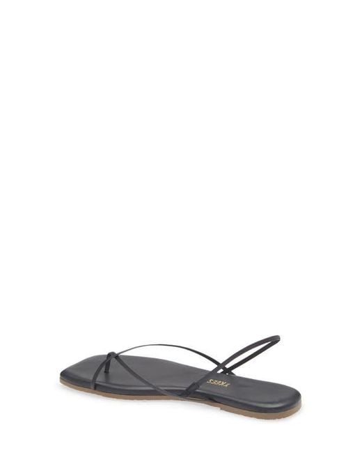 TKEES White Millie Slingback Sandal