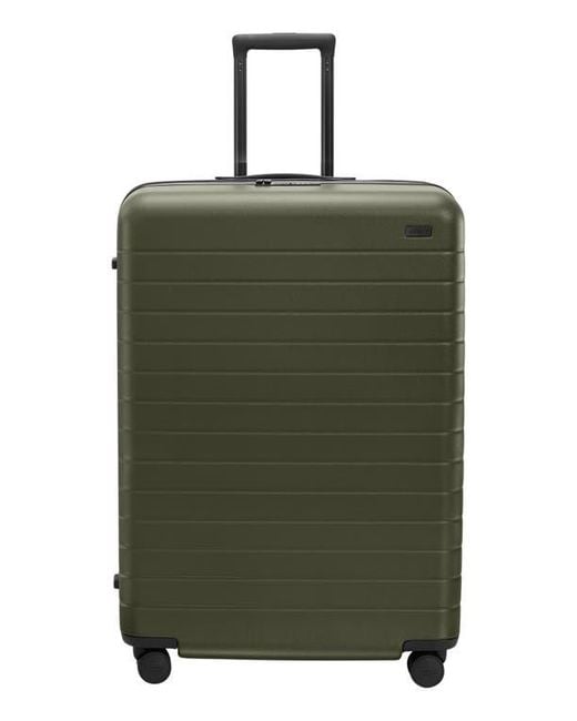 AWAY Green The Large Flex Suitcase