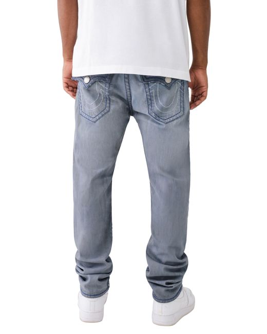 True Religion Gray Rocco Super T Skinny Jeans for men