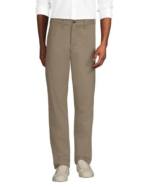 Lands' End Natural Travel Kit Comfort Waist Classic Fit Chino Pant for men