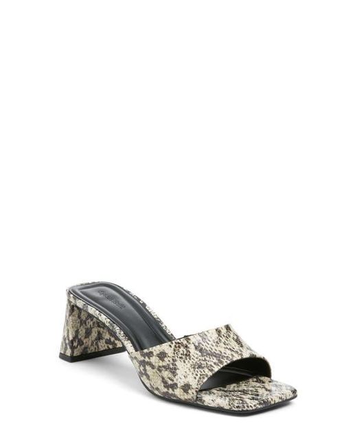 Open Edit Metallic Jaydin Slide Sandal