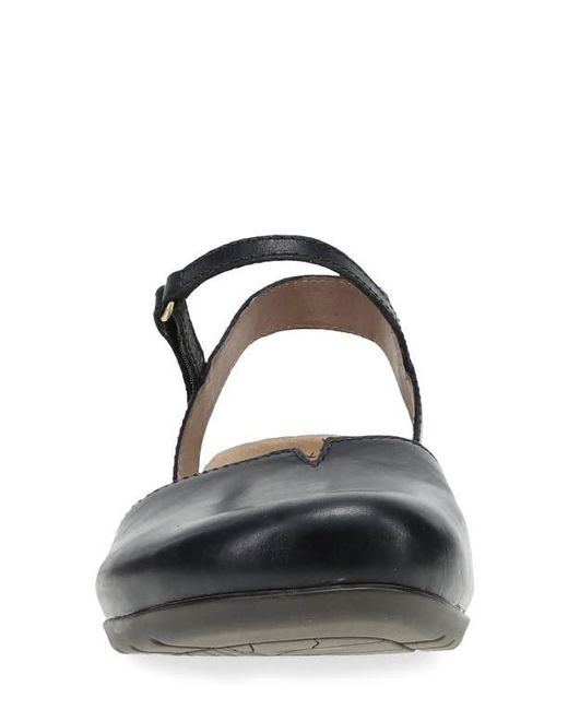 Dansko White Rowan Flat