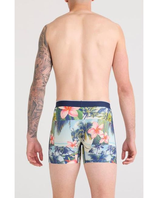 Saxx Underwear Co. Blue Volt Breathable Sim Fit Mesh Boxer Briefs for men