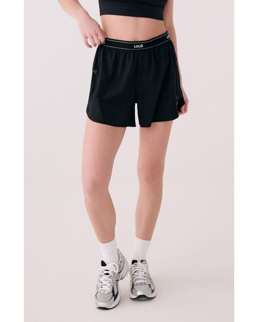 Lolë Black Sofia Active Shorts