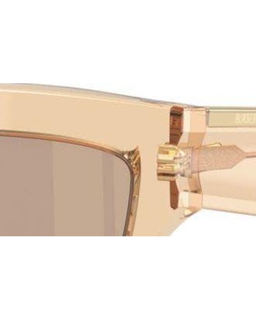 Burberry Natural 55mm Cat Eye Sunglasses