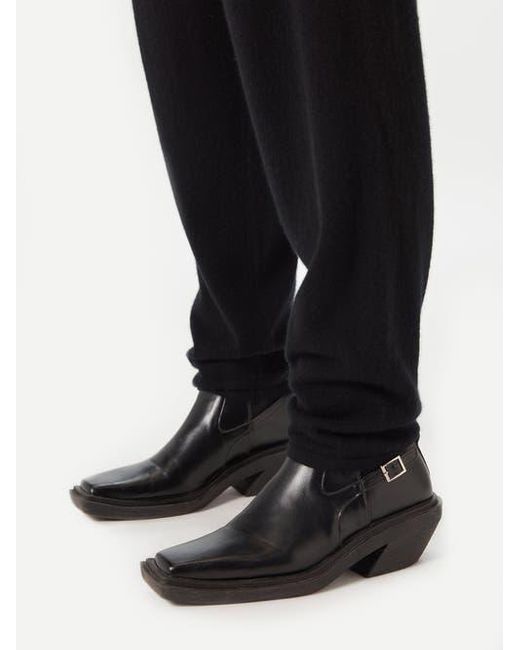 GOBI Mongolian Cashmere Black Tapered Jogger