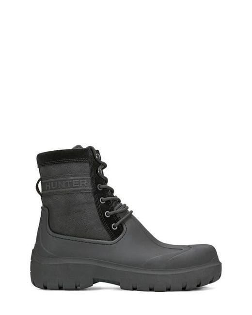 Hunter Black London Waterproof Boot for men