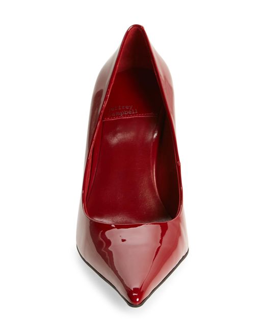 Jeffrey Campbell Red Risktaker Pointed Toe Pump