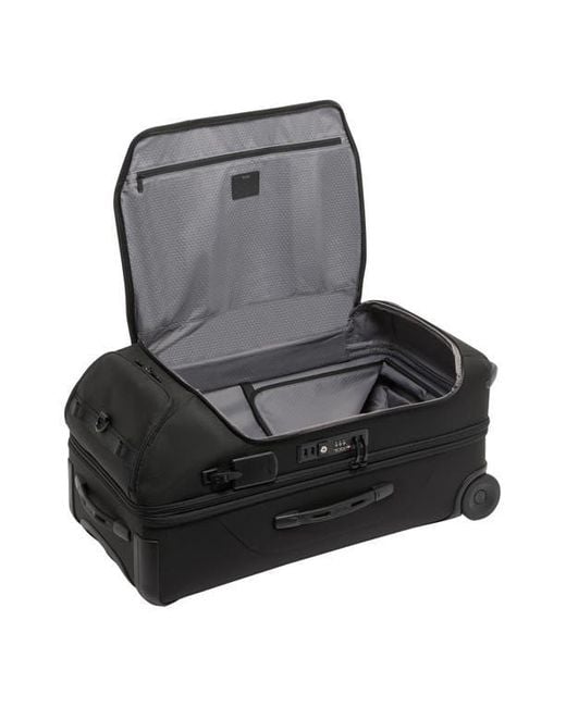 Tumi Black Wheeled Double Entry Duffle Bag