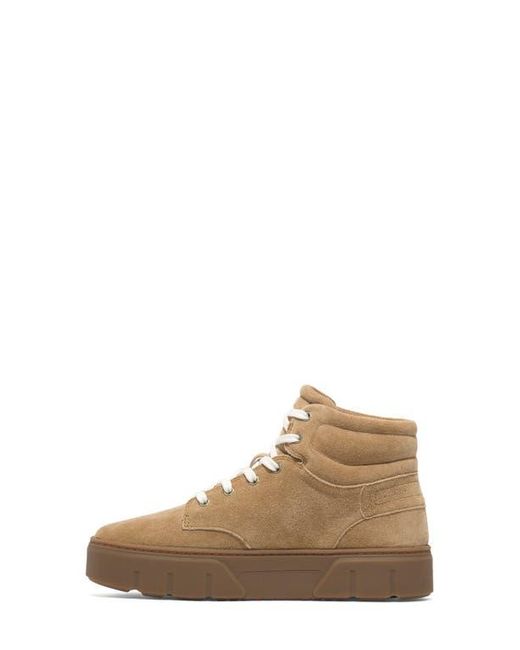 Timberland Brown Laurel High Top Platform Sneaker