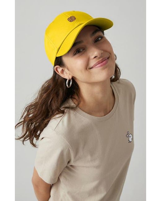 Alix White Pretzel Dad Cap