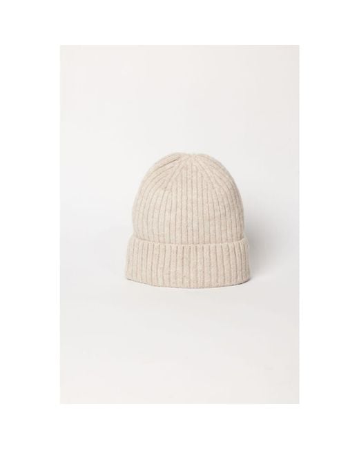 Hat Attack White Key Beanie