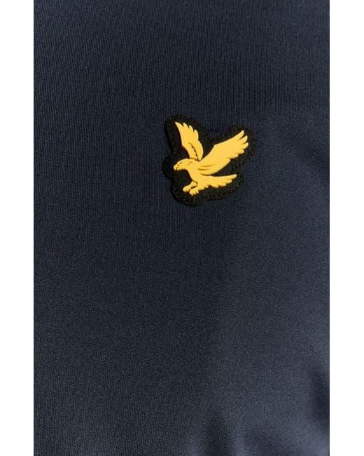 Lyle & Scott Blue Golf Course Midlayer for men